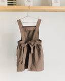 NEW! Pinafore Apron Dress - Fawn