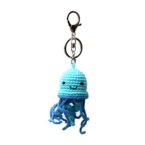 Backpack Charm - Jellyfish (blue)