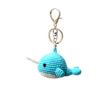 Backpack Charm - Narwhal (blue)