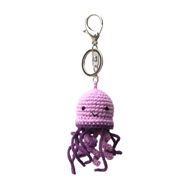 Backpack Charm - Jellyfish (purple)