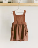 Pinafore Apron Dress - Cinammon