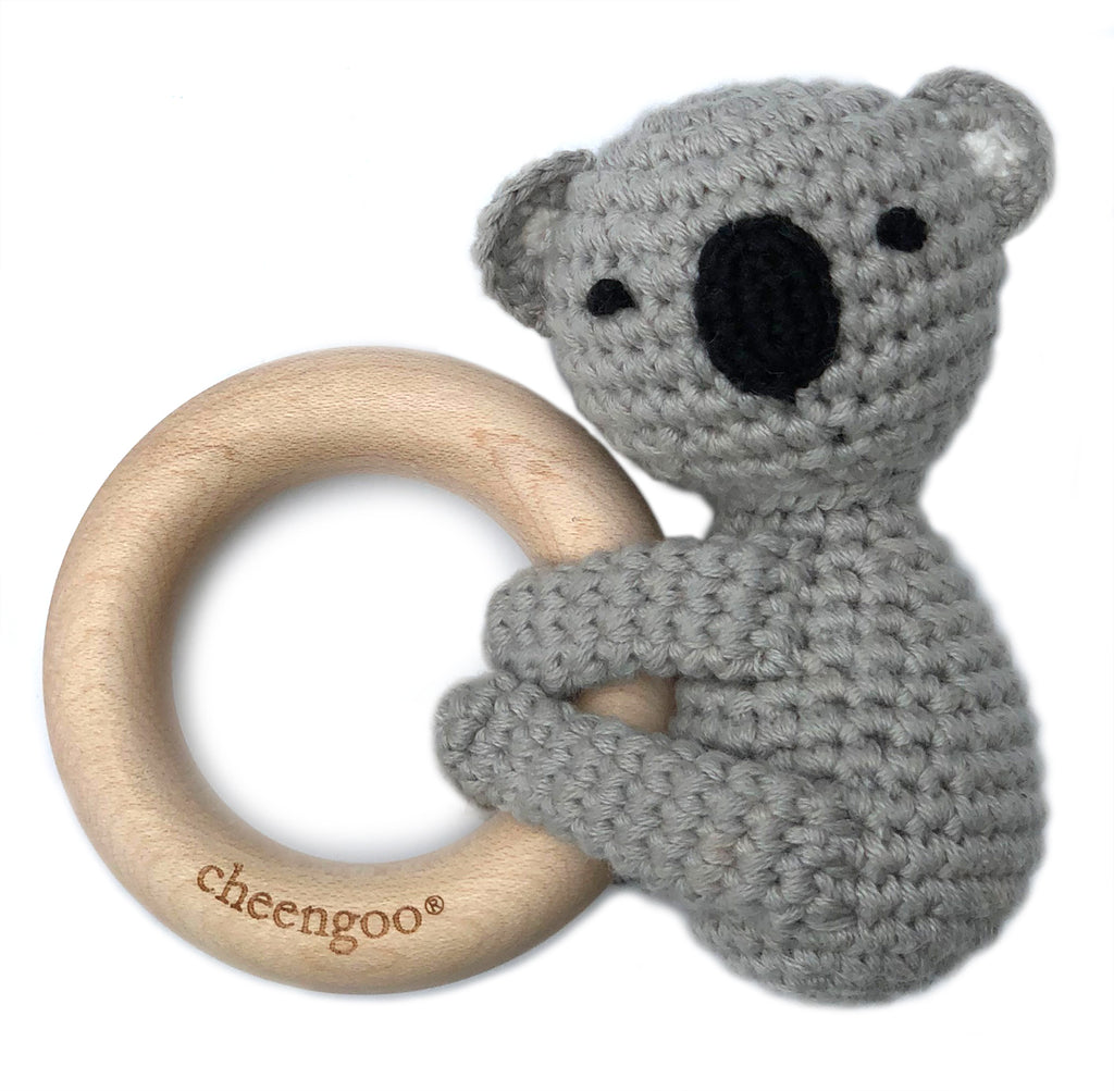 LittleCuddler - Koala Teething Rattle