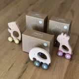 Wooden Teething Push Toy - Giraffe