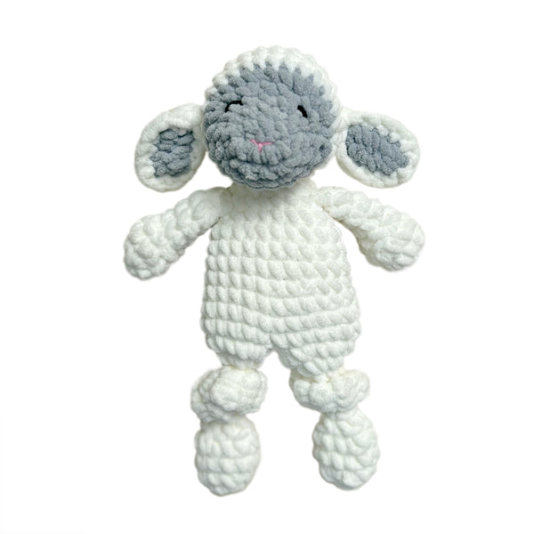 Soft Chenille Lamb Lovey Plush Doll