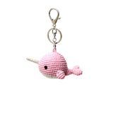 Backpack Charm - Narwhal (pink)