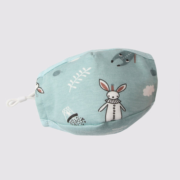 Kid's Reusable Cotton Face Mask with filter pocket - Hippity Hop