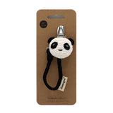Panda pacifier clip