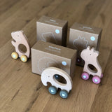 Wooden Teething Push Toy - Elephant