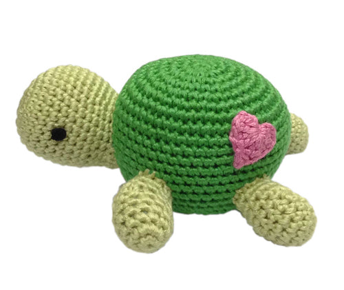 Turtle Crocheted Rattle